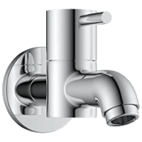 LX-1302 Bib Tap With Wall Flange
