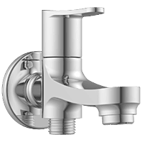PR-2106 2 Way Bib Tap With Wall Flange