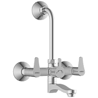 PR-2120 Wall Mixer 2 In 1 With Connecting Legs With Wall Flange