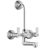 RL-4620 Wall Mixer 2 In 1 With Connecting Legs With Wall Flange