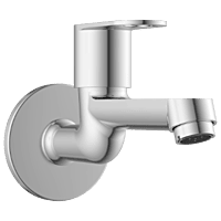 NE-1603 Long Nose Bib Tap With Wall Flange