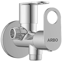 NE-1607 2 Way Angle Cock With Wall Flange