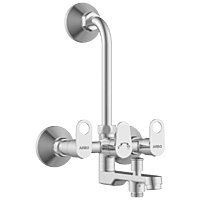 NE-1622 Wall Mixer 3 In 1 With Connecting Legs With Wall Flange