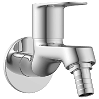SL-17 Nozzle Bib Tap With Wall Flange
