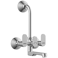 SL-2620 Wall Mixer 2 In 1 With Connecting Legs With Wall Flange