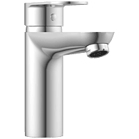 SL-2627 Single Lever Basin Mixer With Braided Hoses (Table Mounted Model)