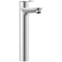 SL-2628 Single Lever Tall Basin Mixer With Braided Hoses (Table Mounted Model)