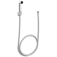 HF-12 ABS Round Health Faucet With Hook & 1.2 Mtr. S.S. Tube