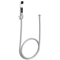 HF-14 ABS Square Health Faucet With Hook & 1.2 Mtr. S.S. Tube