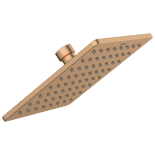 OS-RG-209 Rainfall Overhead Shower 6" x 6" Inch (Rose Gold) SUS 304