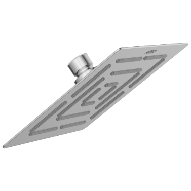 OS-205 S.S. 304 Maze Overhead Shower 6" x 6" Inch