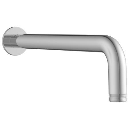 SHA-27 S.S. 304 Round Shape With 90° Bend For Wall Mounted Shower Arm With Wall Flange-15" Inch