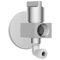 AC-35 RO Water Wall Outlet With Water Adapter & Shutoff Valve