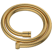 AC-GG-06 S.S. Chrome Flexible Shower Tube 1 Mtr. (Glossy Gold)