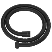 AC-MB-06 S.S. Chrome Flexible Shower Tube 1 Mtr. (Matt Black)