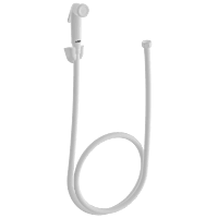 HF-11 ABS Round Health Faucet With Hook & 1.2 Mtr. S.S. Tube