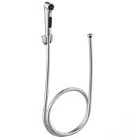 HF-15 ABS Round Health Faucet With Hook & 1.2 Mtr. S.S. Tube