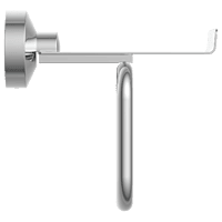 LE-08 Toilet Paper Holder With Shelf (Chrome Finish)