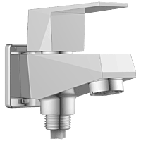 LV-2006-B 2 Way Bib Tap Dual Flow With Wall Flange
