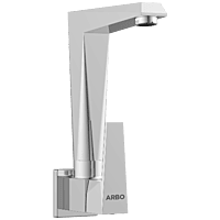 LV-2008 Sink Cock With Swinging Spout With Wall Flange (Wall Mounted Model)