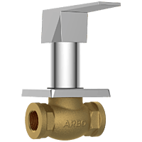 LV-2023 Concealed Stop Cock 15mm Body With Upper Part Set