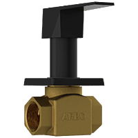 LV-MB-2025 Flush Valve 25mm Body With Upper Part Set (Matt Black)