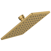 OS-GG-209 Rainfall Overhead Shower 6" x 6" Inch (Glossy Gold) SUS 304