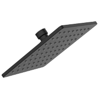 OS-MB-209 Rainfall Overhead Shower 6" x 6" Inch (Matt Black) SUS 304