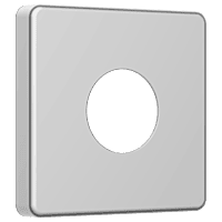 PT-06 S.S. Square Wall Flange
