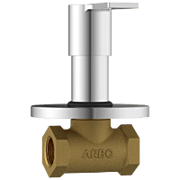 RL-4623 Concealed Stop Cock 15mm Body With Upper Part Set