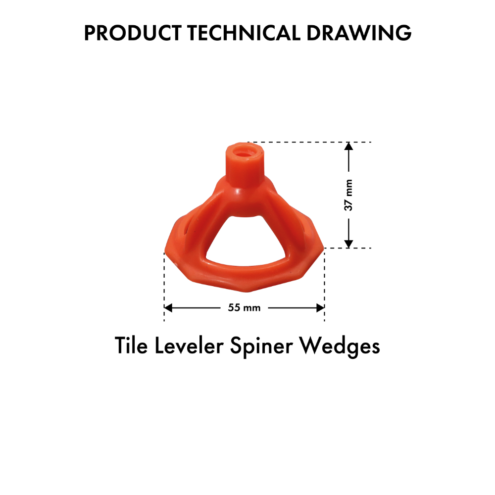 SWD Screw Tile Levelling Wedges (100 Pcs pkt.)