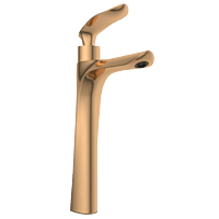 KA-RG-3117 High Neck Pillar Tap (Rose Gold)