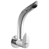 KA-3108 Sink Cock With Swinging Spout With Wall Flange (Wall Mounted Model)