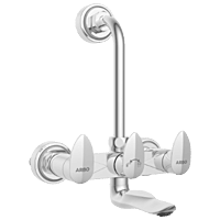 KA-3120 Wall Mixer 2 In 1 With Connecting Legs With Wall Flange
