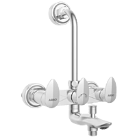 KA-3122 Wall Mixer 3 In 1 With Connecting Legs With Wall Flange