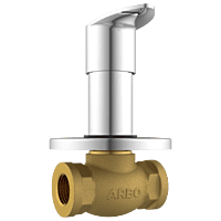 KA-3123 Concealed Stop Cock 15mm Body With Upper Part Set