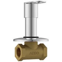 NE-1623 Concealed Stop Cock 15mm Body With Upper Part Set