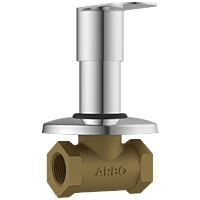SL-2623 Concealed Stop Cock 15mm Body With Upper Part Set