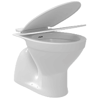 EWC-13111PP Lexus EWC S Trap (4" Trap) With Normal Close Seat Cover, Hinges, Fixing Accessories