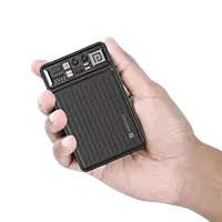 LUXCELL Wireless Mini Power Bank Black