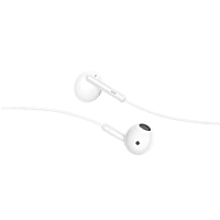 realme Buds Classic RMA2001 Wired Earphones with HD Microphone Wired  (White, In the Ear)