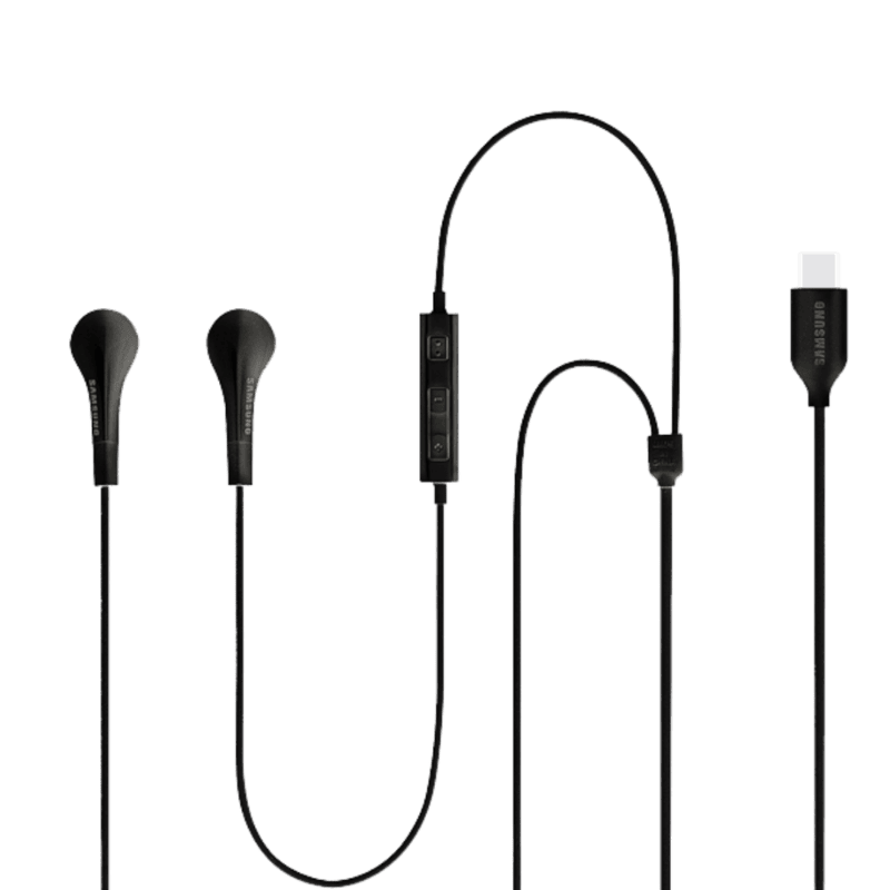 SAMSUNG IC050 In-Ear Wired Earphone with Mic (Type-C Interface Support, Black)