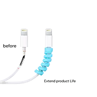Spiral Charger Cable Protector for All  Earphone & Cable Cover