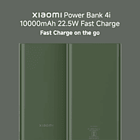 Xiaomi 4i 10000 mAh Power Bank 22.5w Green