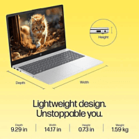 HP Laptop 39.6 cm (15.6) 15-FC0500AU