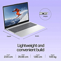 HP Laptop 39.6 cm (15.6) 15-FD0465TU