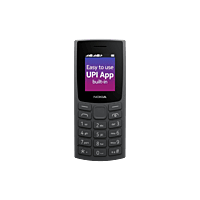 Nokia 106 Dual Sim (Charcoal) with charger