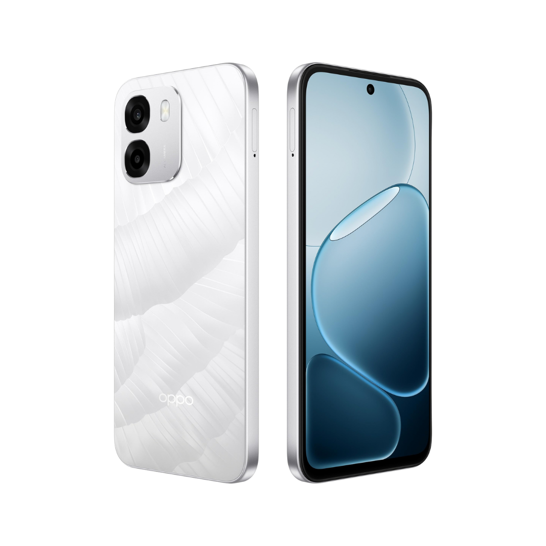 Oppo A6 5G (Ice White, 6GB RAM,128GB Storage)