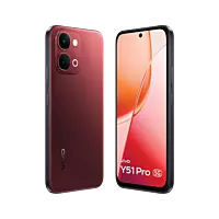 vivo Y51 Pro 5G (Festive Red, 8GB RAM, 128GB Storage)