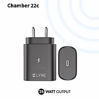 Lyne Chamber 22c  (25W PD Charger with Type-C to C Cable) | Startup-5
